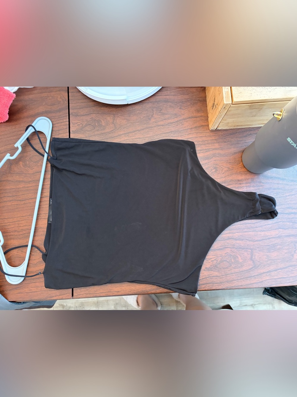 PrettyLittleThing Black Bodysuit